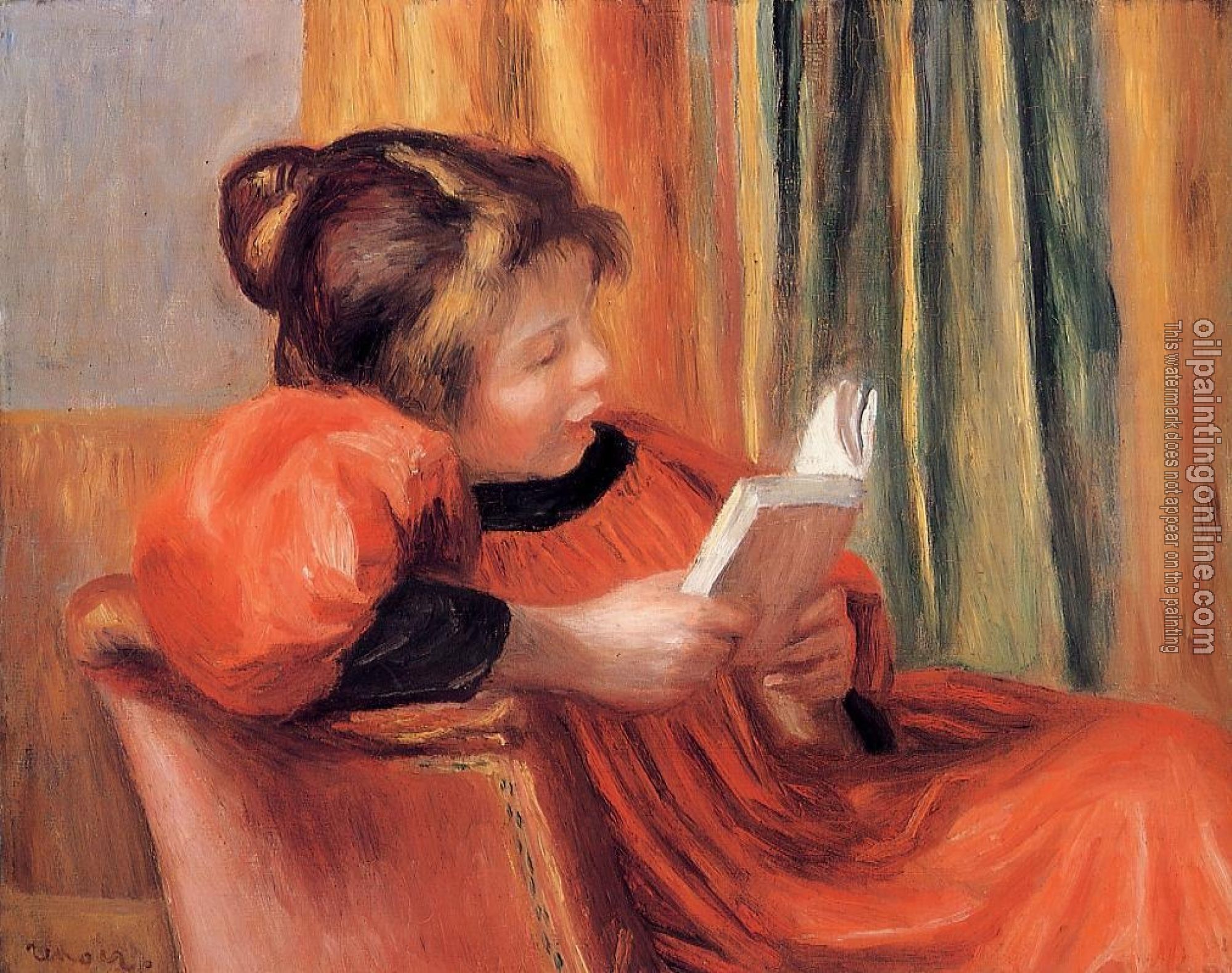 Renoir, Pierre Auguste - Girl Reading